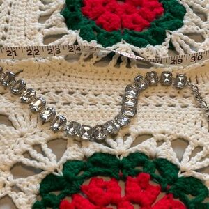 Bling belt, add sparkle to any outfit. See pictures for length.